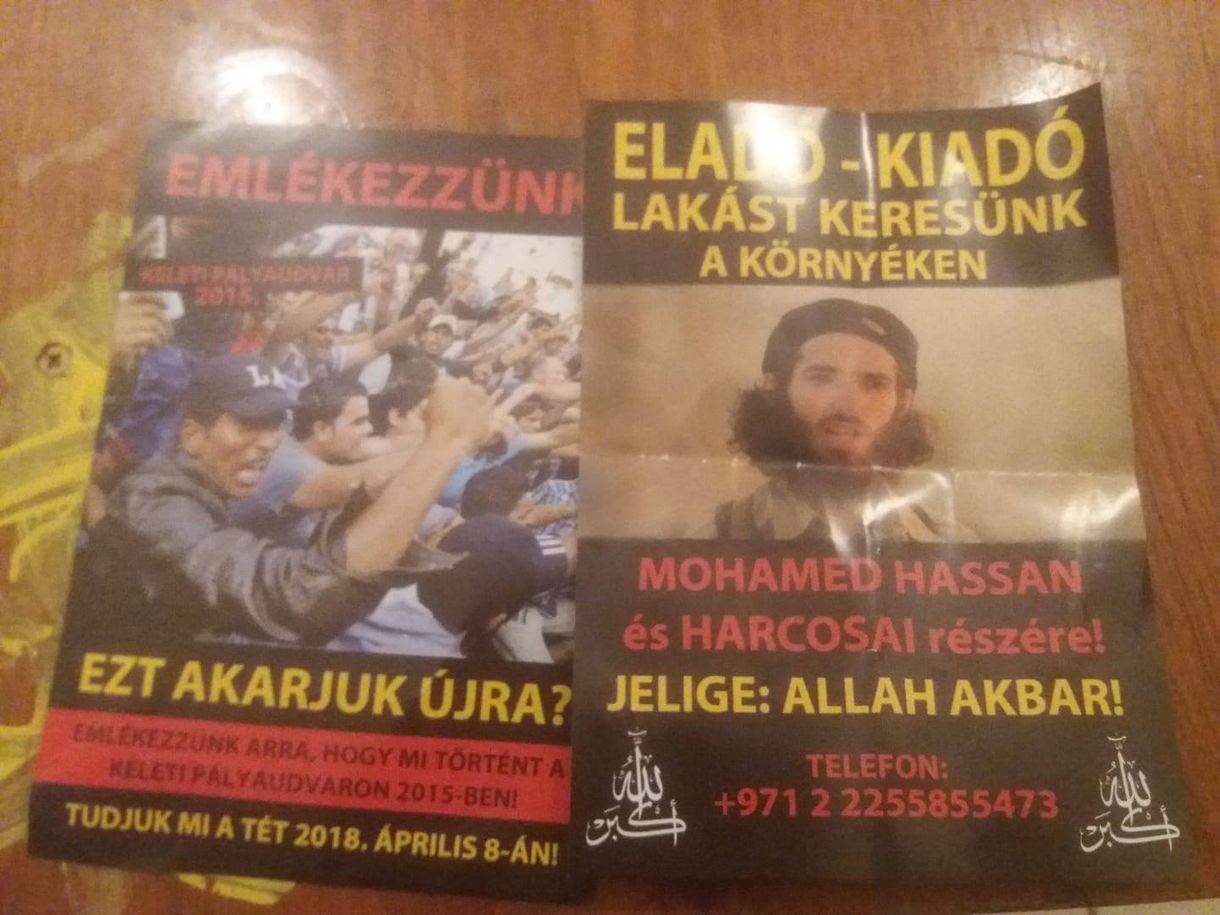 Vizsgálja a rendőrség a terroristás szórólapot