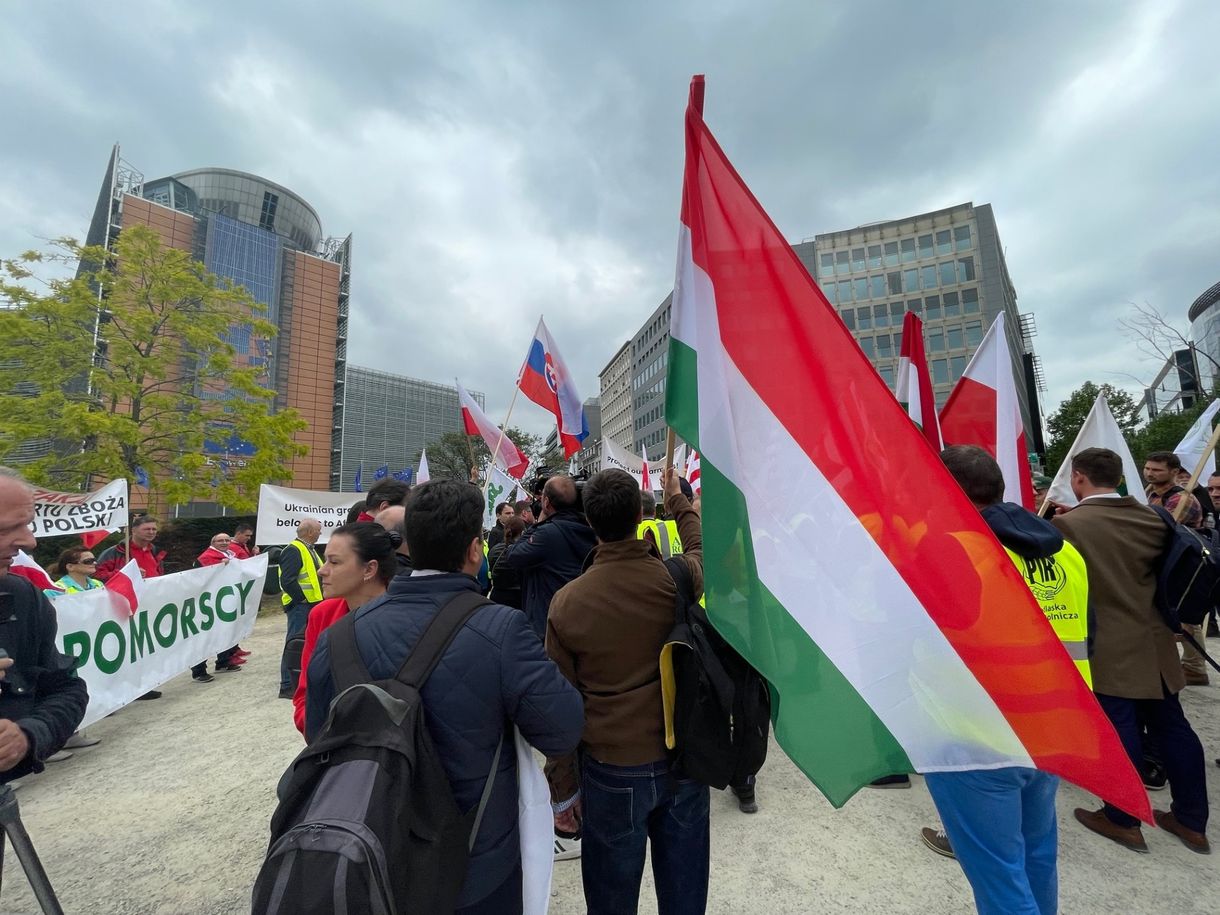 Brüsszelben ígéretet kaptak a gazdák további támogatásra az ukrán gabonadömping kapcsán