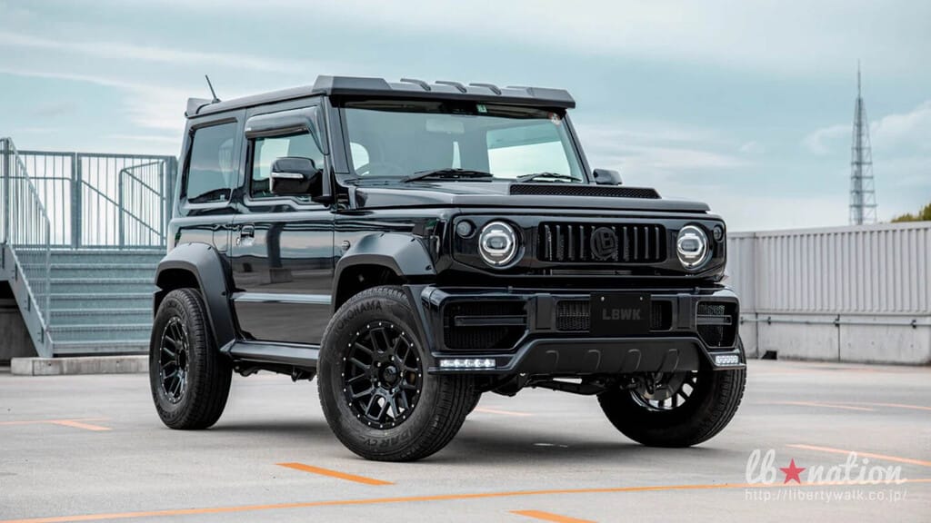 Japánok csináltak mini Mercedes G-osztályt a Suzuki Jimnyből