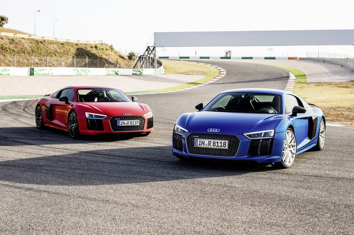 Íme, a 610 lóerős Audi R8 Plus