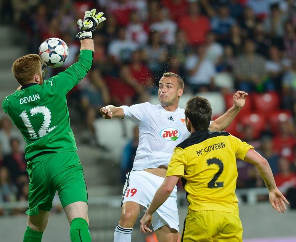 Győzött és továbbjutott a Debrecen a BL-selejtezőből