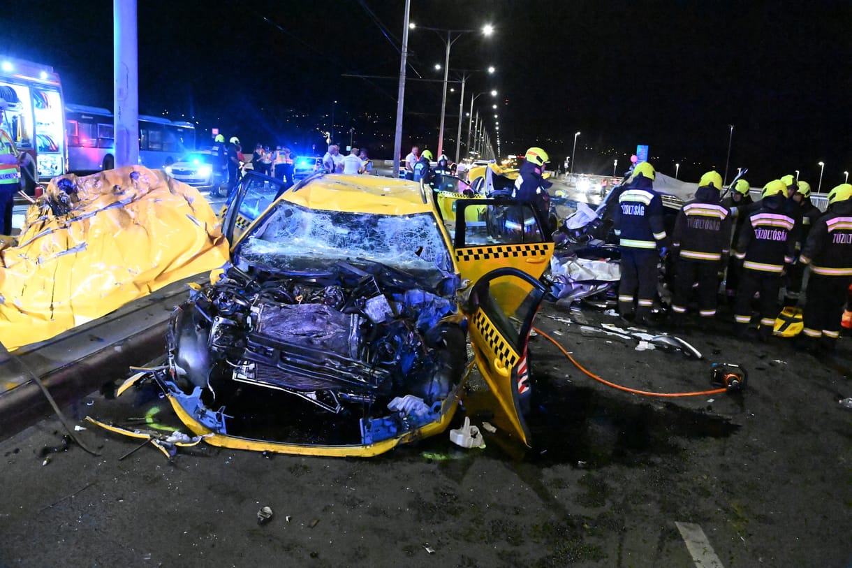 Újra dolgozik a taxis, akinek elrabolta az autóját az Árpád hídi ámokfutó