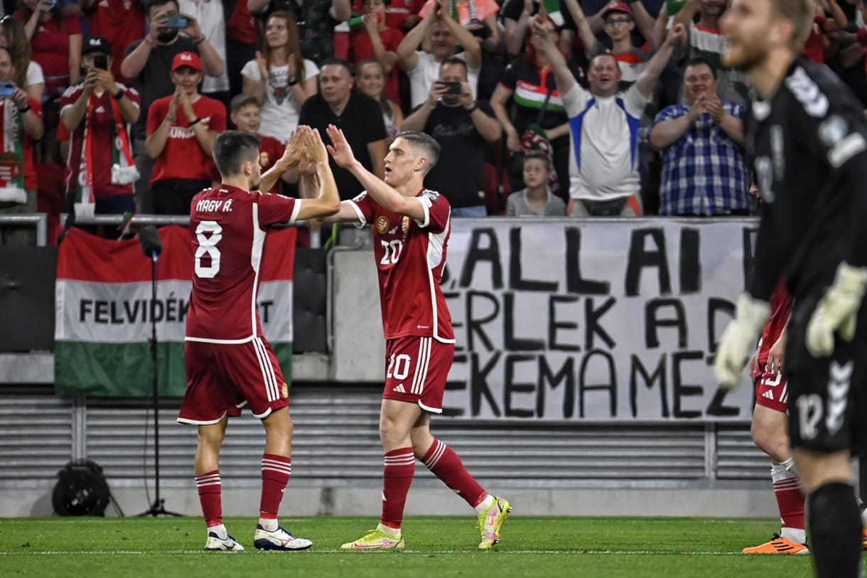 A magyar válogatott 2-0-ra verte Litvániát a 2024-es Európa-bajnokság selejtezőjében. 