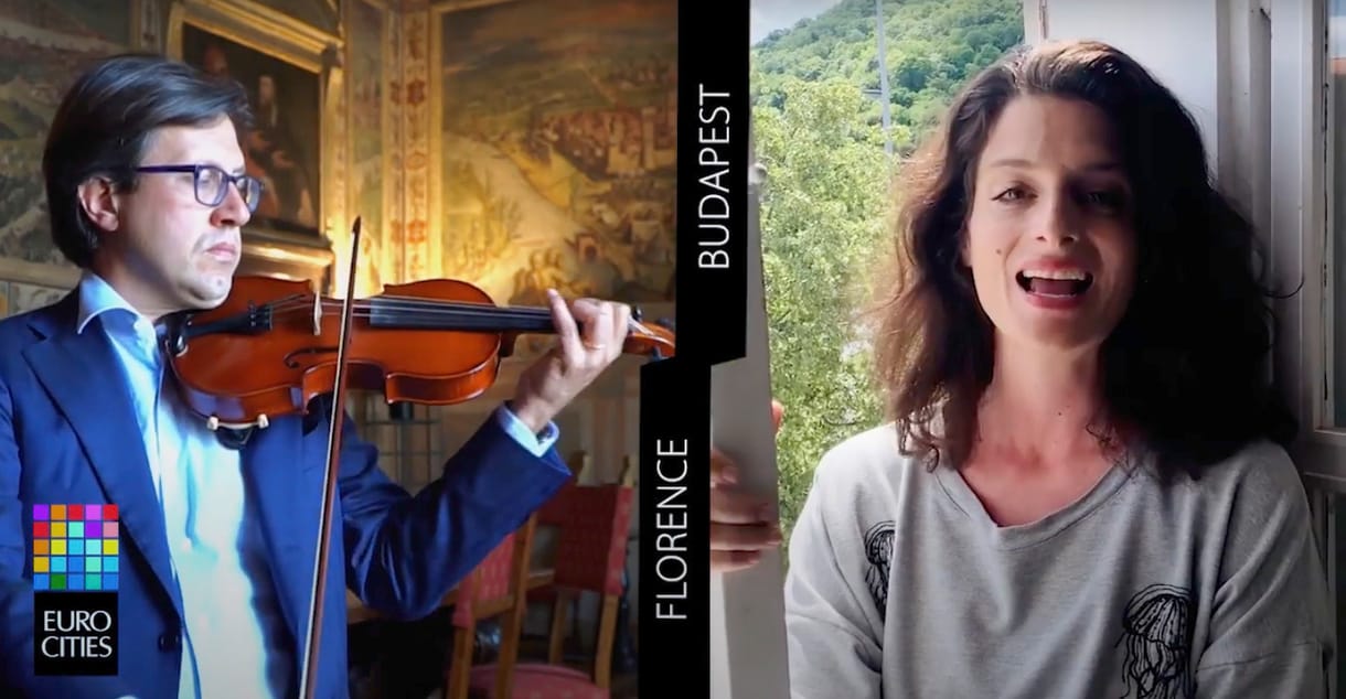 Európai ablakokból csendült fel Beethoven Örömódája