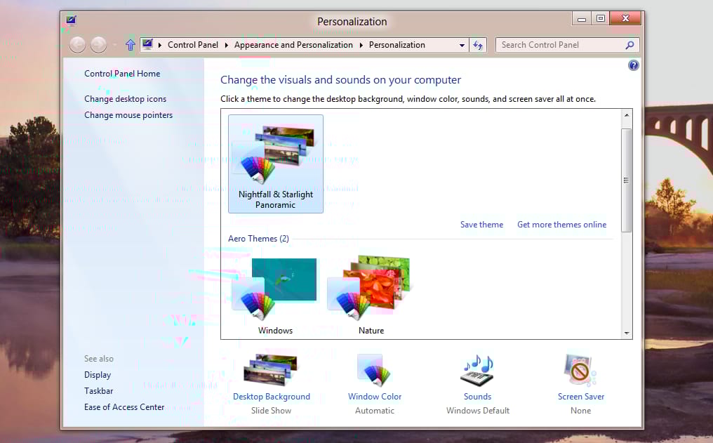 Új Windows 8 téma tölthető le a Microsofttól