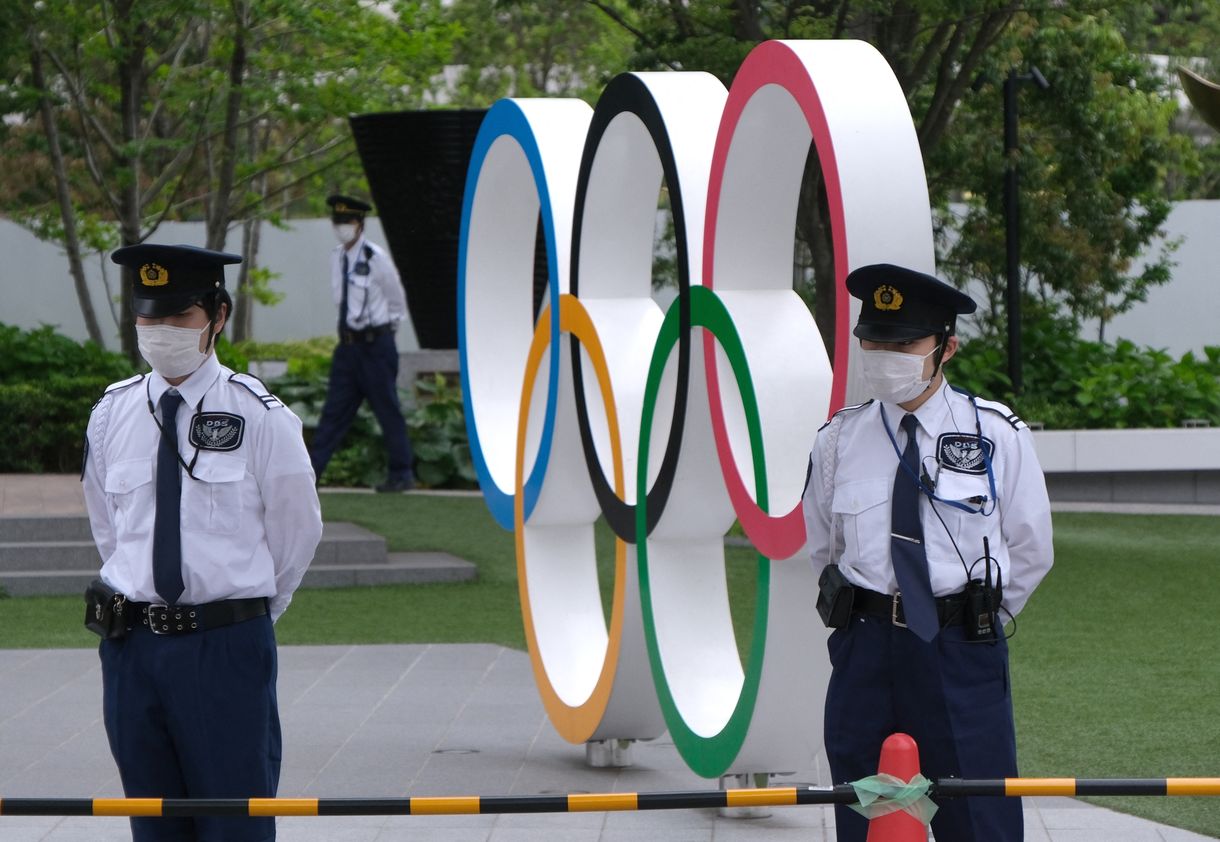 Tartanak az olimpiától a japánok