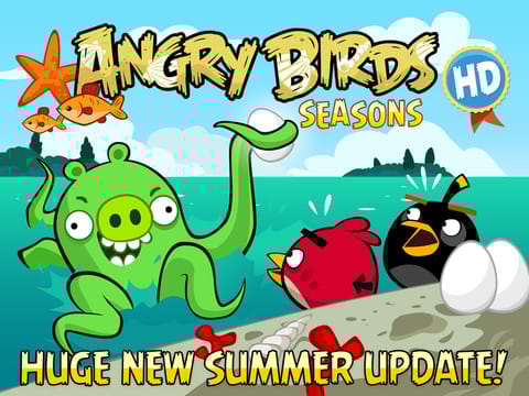 Néhány napig ingyenes a nyári Angry Birds