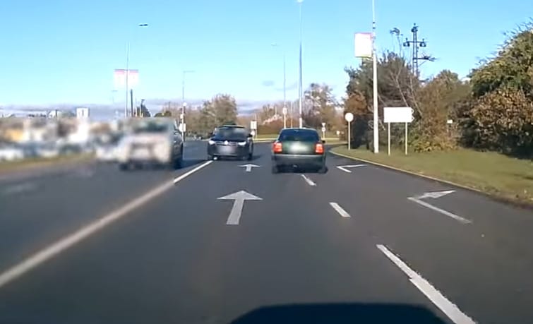 Ez a sofőr Győrben kiérdemelte az őrült SUV-s címkét – videó