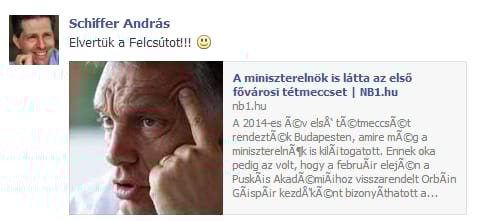 A bárányok bégetnek, Schifferék elverték Orbánékat