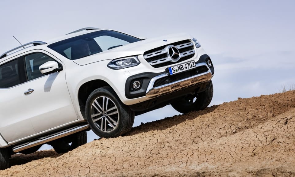 Ilyen se volt még: megérkezett a Mercedes X-osztály