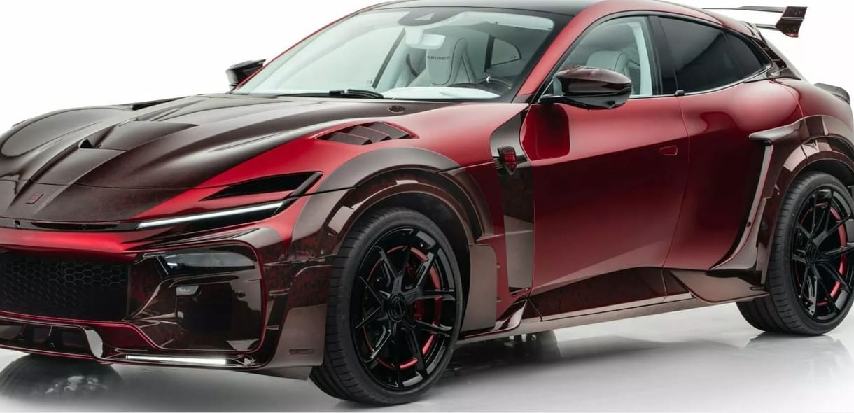 A Mansory nem fél Ferrarit tuningolni