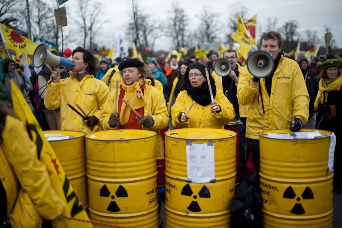 Atomvonat: a német rendőrség szabaddá tette a vasútvonalat