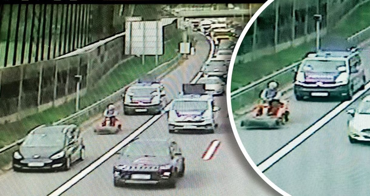 Feltévedt a fűnyírójával az autópályára egy linzi nyugdíjas
