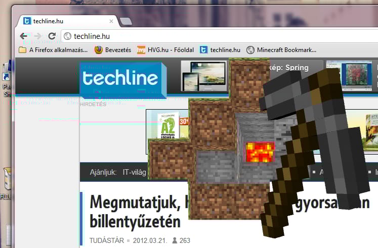 Minecraft Play anywhere: ássunk a weboldalak mélyére!