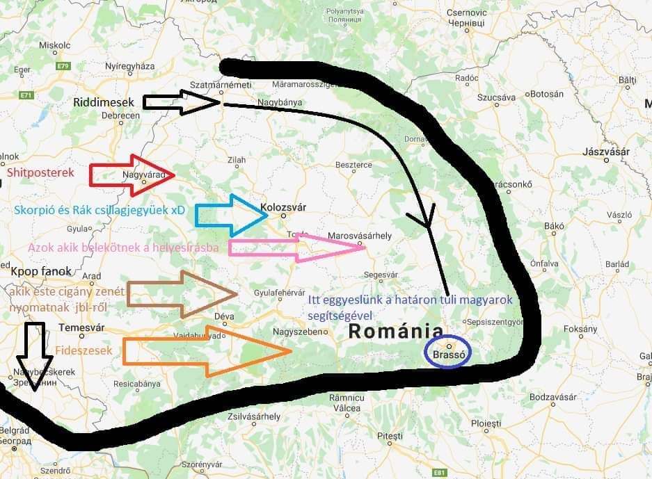 Amíg Amerikában az 51-es körzetet rohannák le, addig itt sokan Erdélyt foglalnák vissza