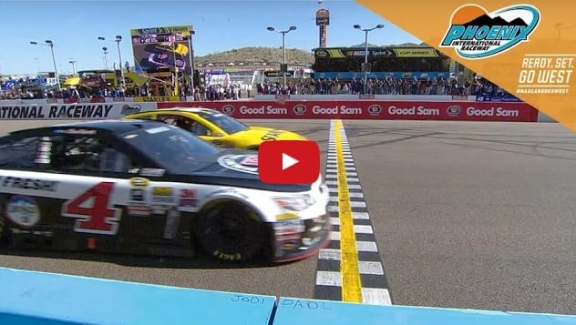 Minden idők egyik legszorosabb befutóját hozta a phoenixi Nascar-futam – videó