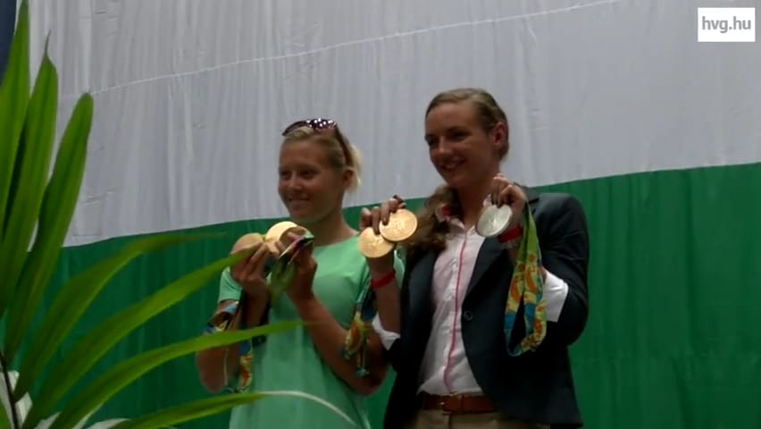 Kozák Danuta nem tud ellazulni, Kenderesi viszont igen - videónk a hazatérő olimpikonokkal