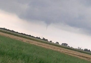 Tornádót fotóztak Püspökladányban - képek
