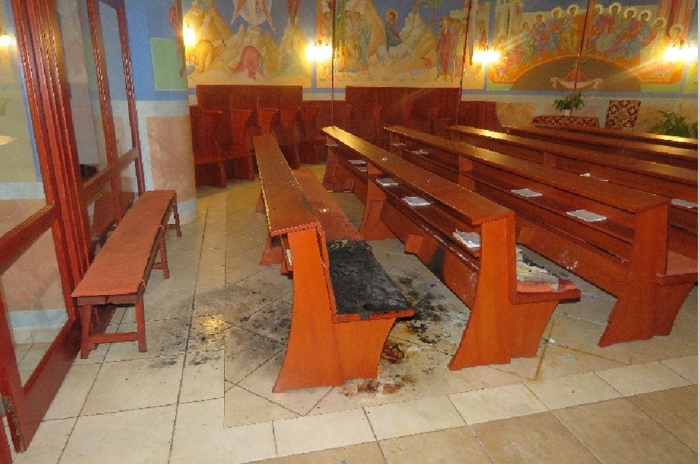 Elkapták a gödöllői templomban gyújtogató férfit