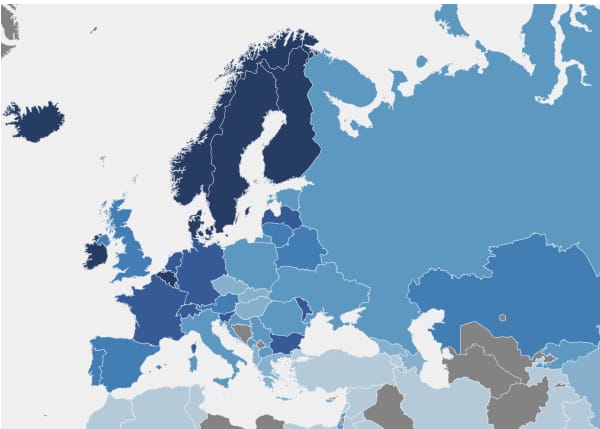 Térkép: Kisebb-e a nemek közötti szakadék Magyarországon, mint Ugandában?