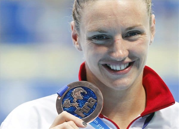 Hosszú Katinka bronzérmes 200 háton
