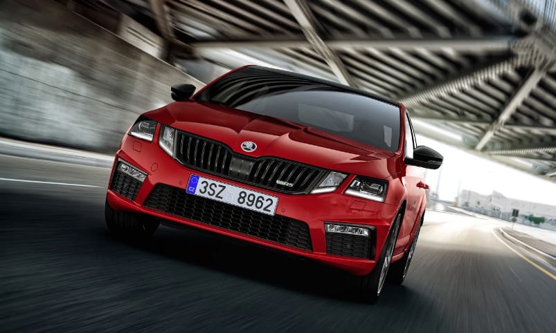 Cseh sportoló: új Octavia RS-t villant a Skoda