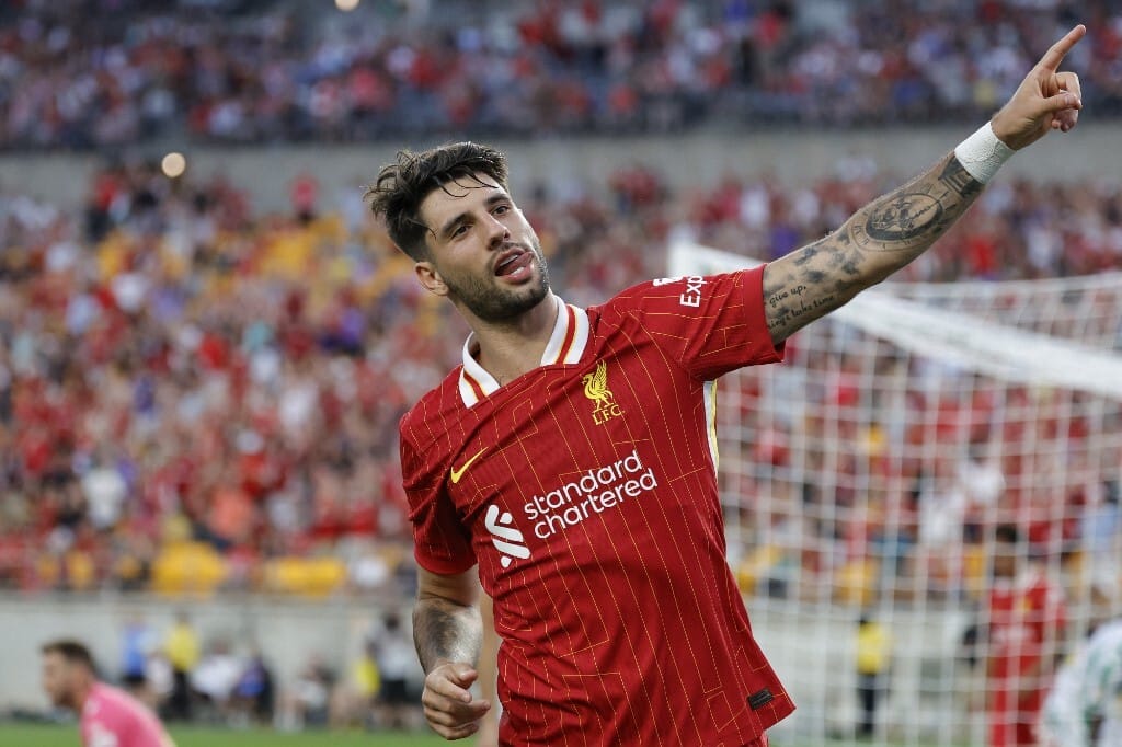 Szoboszlai Dominik góljával nyert a Liverpool a Real Betis ellen – videó