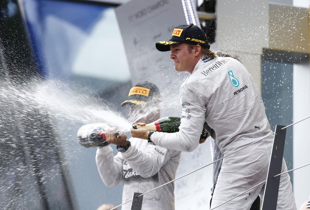 F1: Rosberg legyőzte Hamiltont Mexikóban