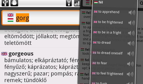 A hét Android alkalmazása: Angol szótár