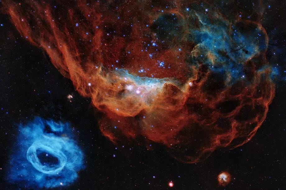 Fotó: Még 30 év után is ilyen gyönyörű képet készít a Hubble űrteleszkóp