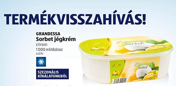Citromos jégkrémet vett az Aldiban? Jól nézze meg, mielőtt belenyal!