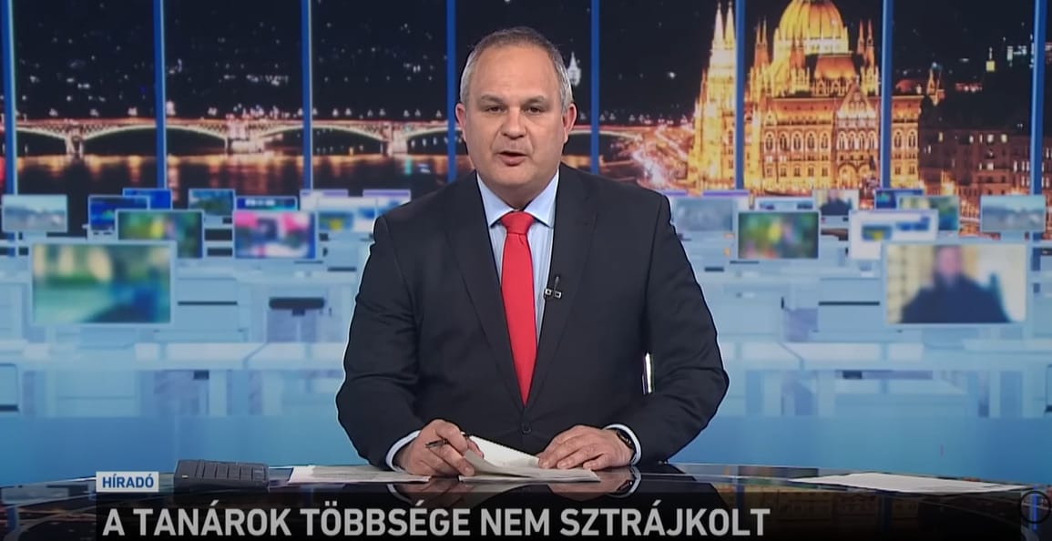 Arról beszélt a tanár, hogy kevés a fizetése, a közmédián már úgy jött le, hogy minden rendben
