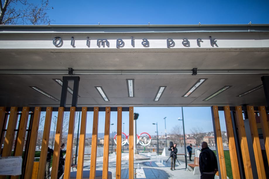 Így lesz Budapestből Európa – átadják az Olimpia Parkot