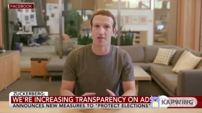 Egyszer csak megjelent a kanapén Mark Zuckerberg, és lopott adatokról kezdett halandzsázni