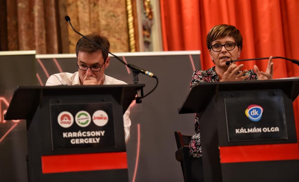 A köztévében Kálmán Olga győzelmét jósolják