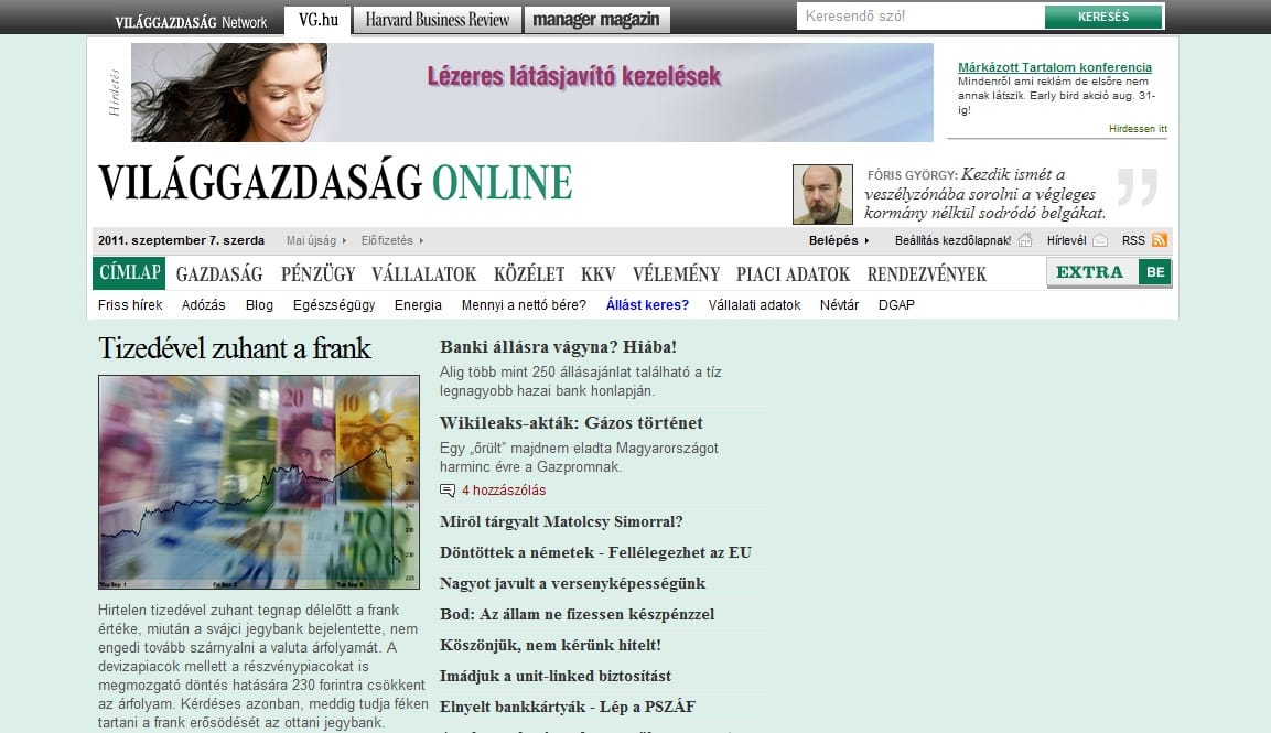 VG: hullámvasúton az Est Media