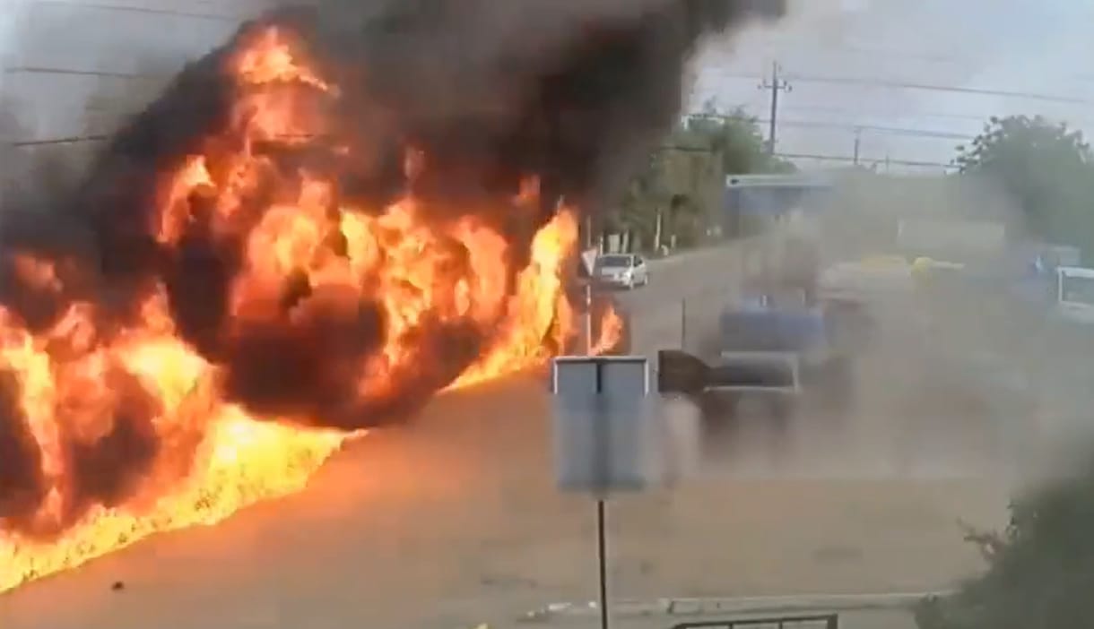 Kikerült egy videó egy oroszokhoz átállt ukrán férfi felrobbantásáról