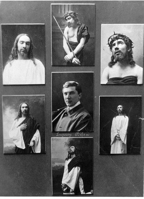 Elképesztő fotók: így nézett ki Lugosi Béla mint Jézus Krisztus