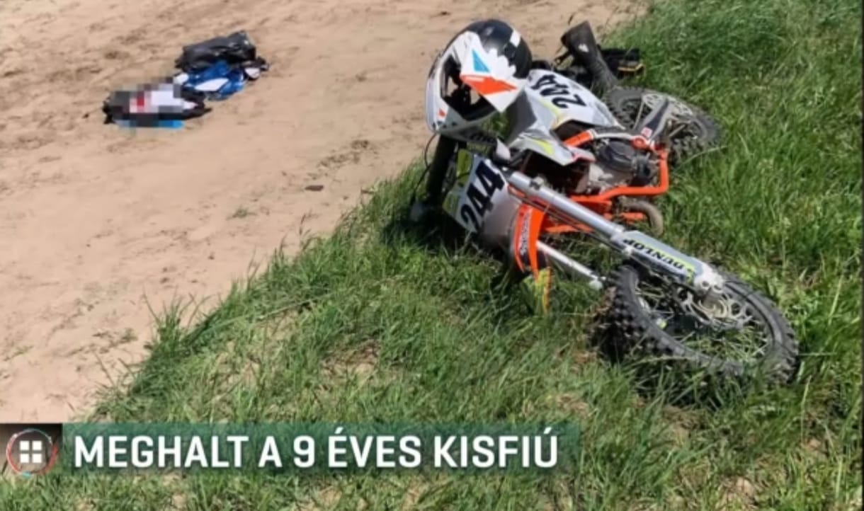 Meghalt a 9 éves fiú, aki múlt hétvégén szenvedett balesetet a monori motocross-pályán