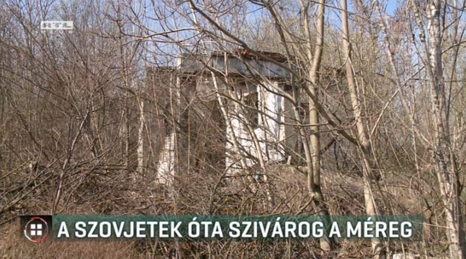 Szovjet méreg szivárog évtizedek óta a szentendrei laktanyában