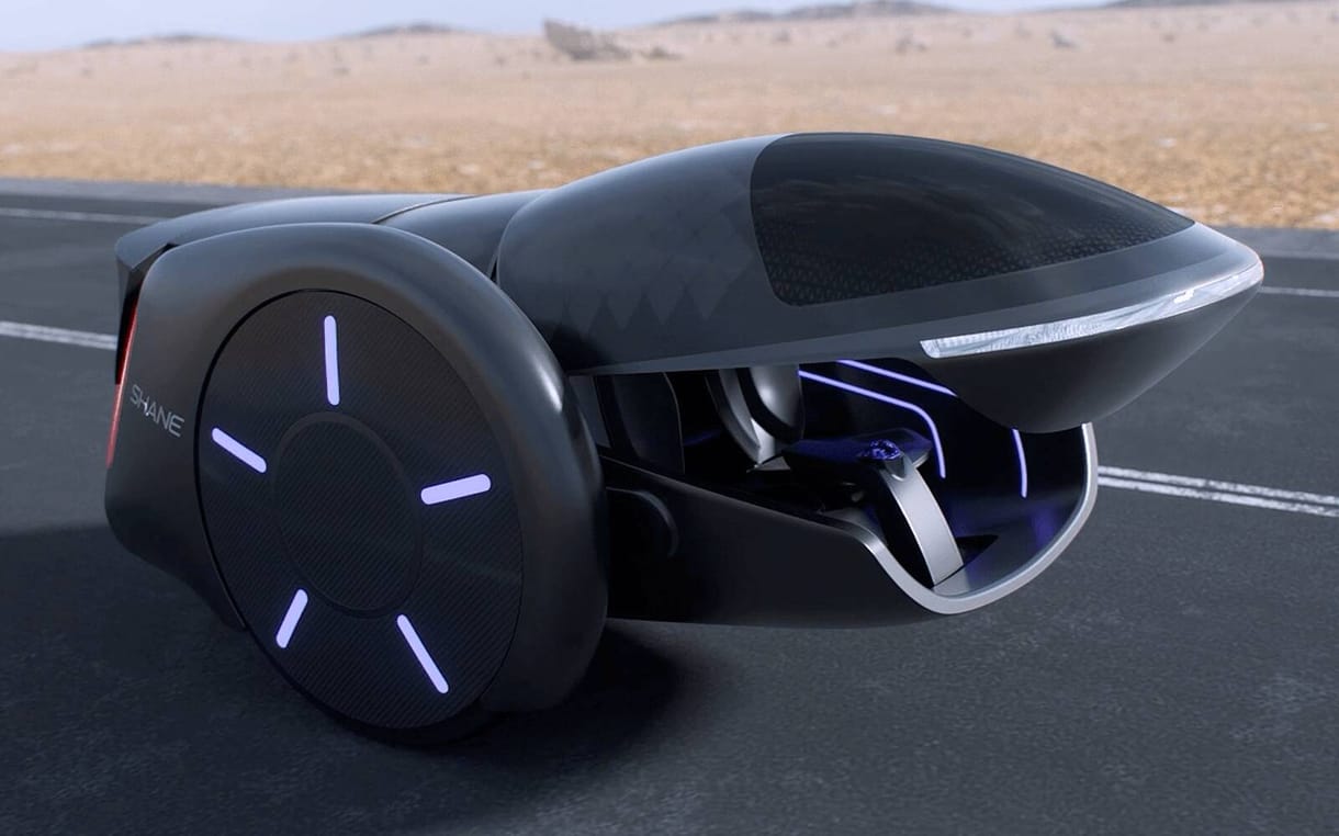Futurisztikus járművel jelentkezett a hoverboard feltalálója