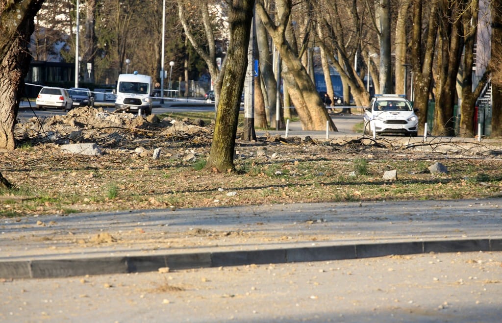 Horvát államügyészség: Nem szokványos robbanóanyag volt a Zágrábban lezuhant drónon