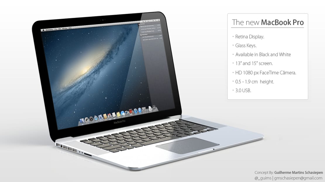 Lenyűgöző új MacBook Pro koncepció! Ilyen lesz?