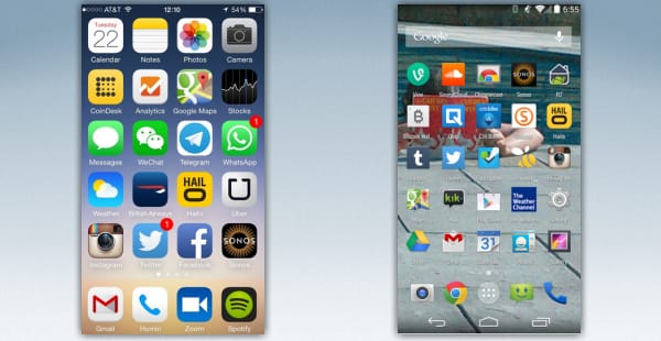 Így árulkodik a telefon kezdőképernyője
