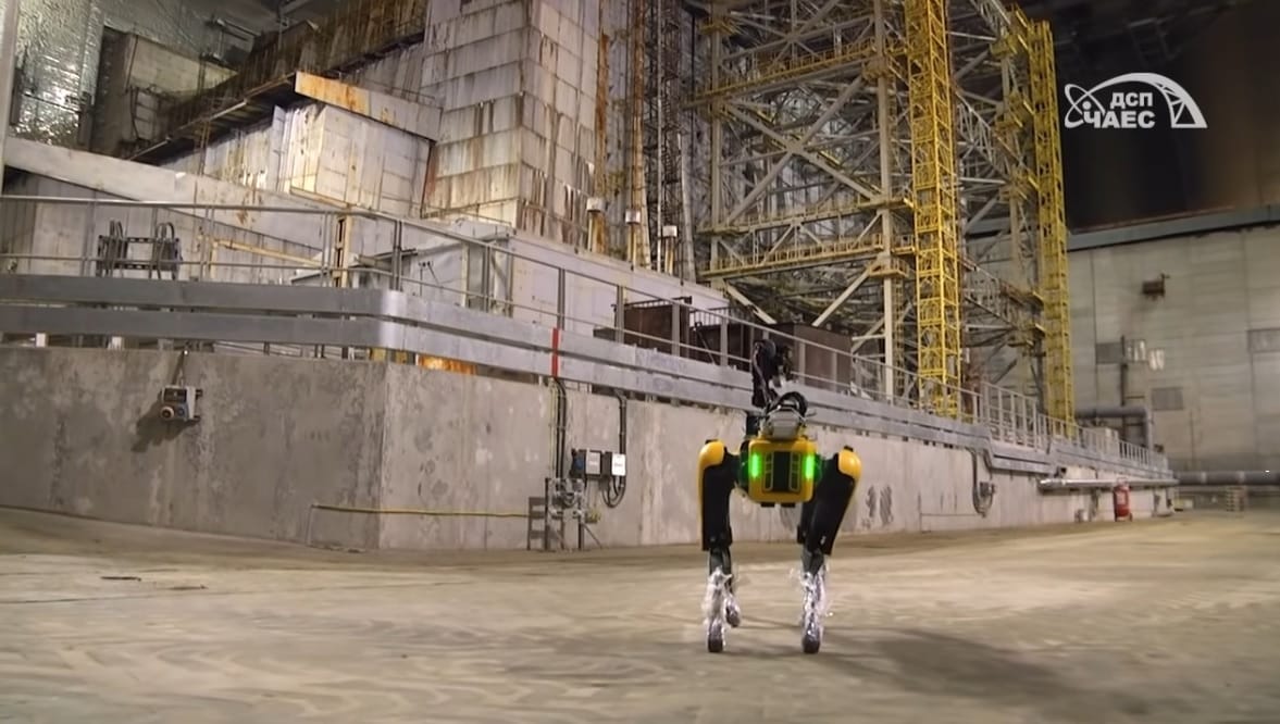 Szétnézett Csernobilban az egyik legjobban működő robot