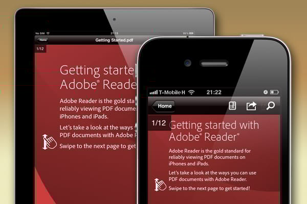 Letölthető az Adobe Reader iOS változata iPhone-ra és iPadre