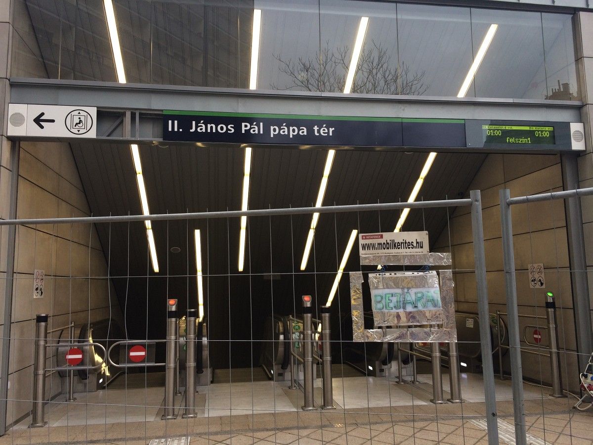 Tarlós hivatalosan is bejelentette: három nap múlva már a 4-es metrón zakatolhatunk