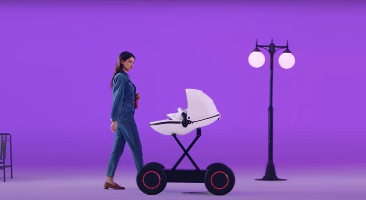 Csinált egy négykerekű robotot a Hyundai, babakocsinak is használható