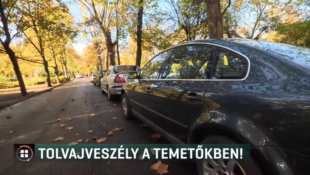 Autófeltörőkre és zsebtolvajokra is számítani lehet a temetőkben