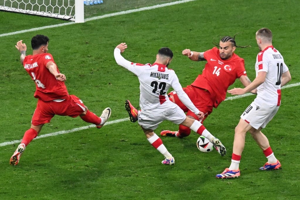 Kis gól nem gól: Törökország 3-1-re verte Grúziát az Európa-bajnokságon